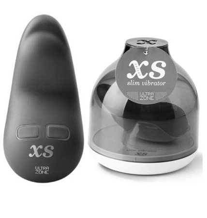 XS 3-Speed External Vibrator Velvet - Black